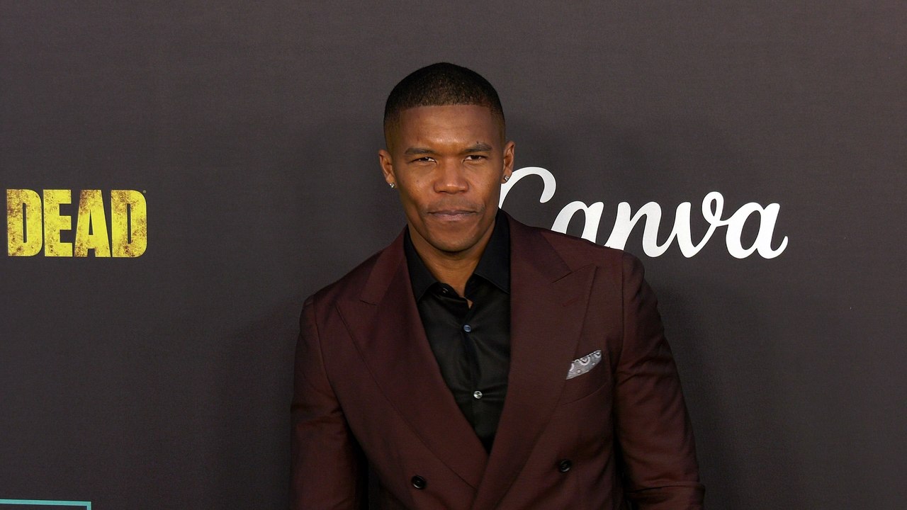 Gaius Charles "The Walking Dead" Series Finale Event in Los Angeles