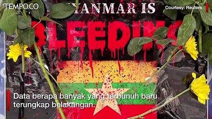 Laporan AAPP, Militer Myanmar Bunuh 80 Pendemo dengan Pelontar Granat