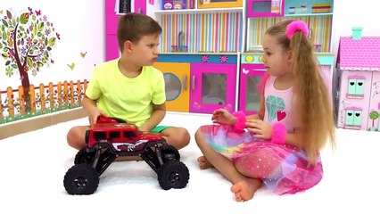 Diana and New Аdventure Story with toys