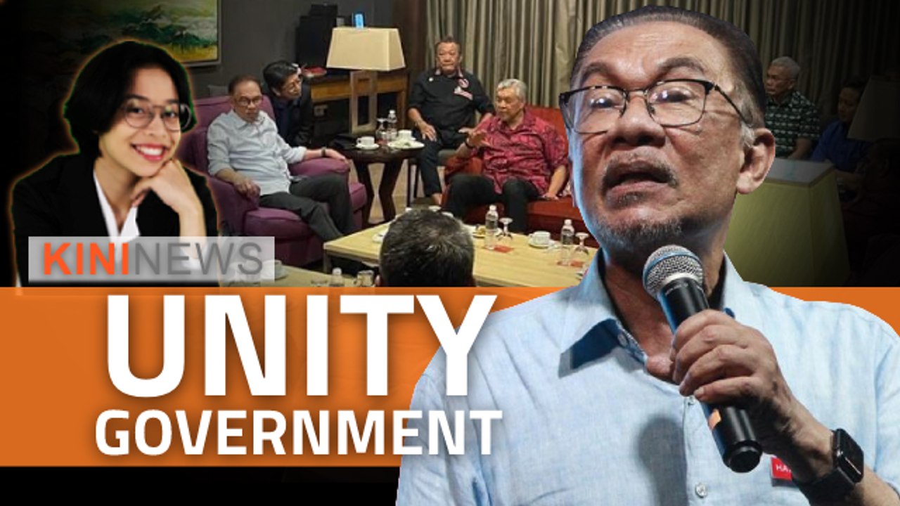#KiniNews: Anwar confident of unity govt with BN, very pleased with discussion