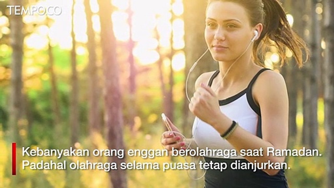 Aktivitas Olahraga saat Puasa, Perhatikan 5 Hal Ini