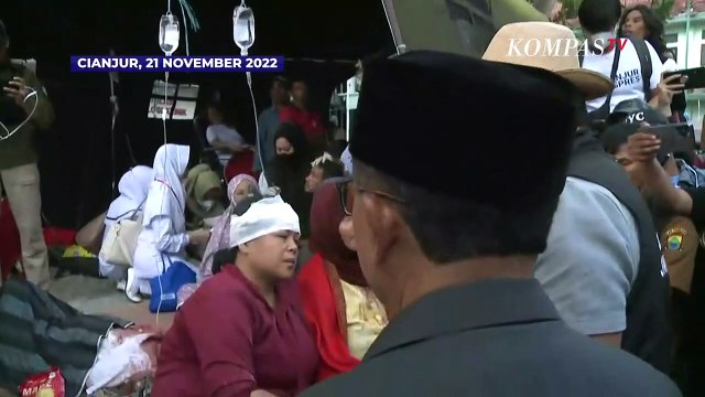 Ridwan Kamil Tinjau Penanganan Gempa di RSUD Cianjur: Banyak Warga Terperangkap di Tempat Kejadian!