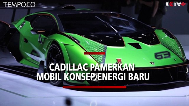 Pameran Otomotif Shanghai 2021, Cadillac Pamerkan Mobil Konsep Energi Baru