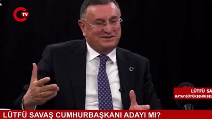 Lütfü Savaş'tan 'adaylık' çıkışı: Onur duyarım