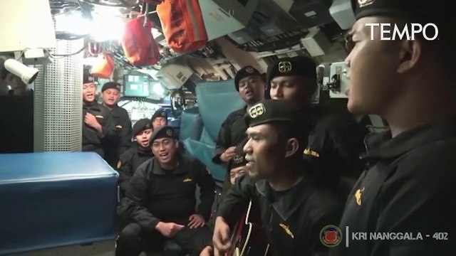 Saat Awak KRI Nanggala 402 Nyanyi Lagu Sampai Jumpa Milik Endank Soekamti