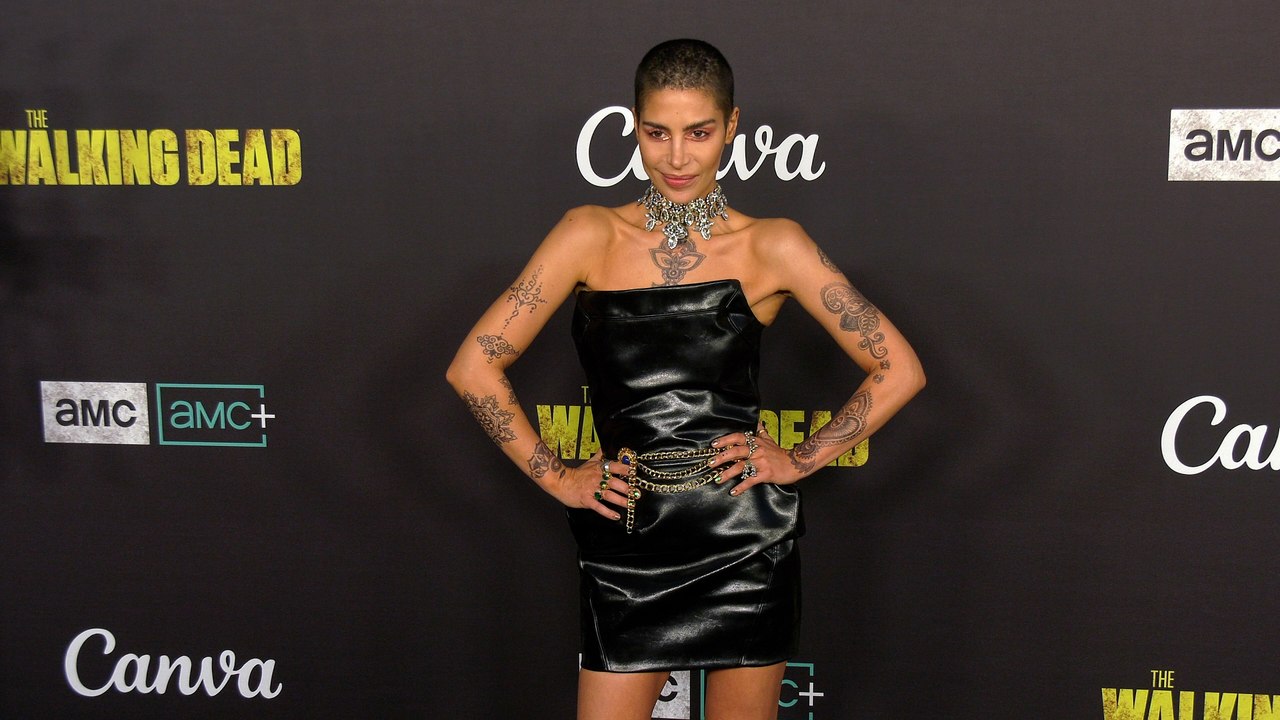 Nadia Hilker "The Walking Dead" Series Finale Event in Los Angeles