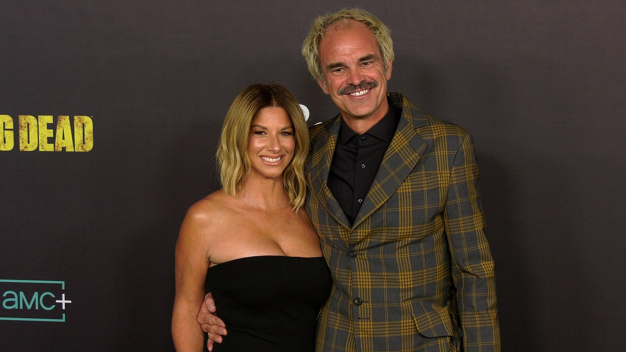 Steven Ogg "The Walking Dead" Series Finale Event in Los Angeles