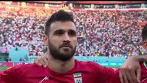 İran Milli Takımı, Dünya Kupası maçından önce milli marşı söylemedi