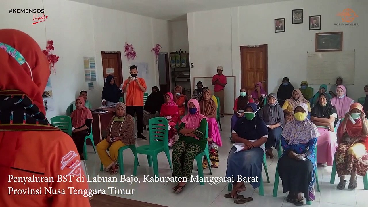 Penyaluran BST 2021 di Labuan Bajo