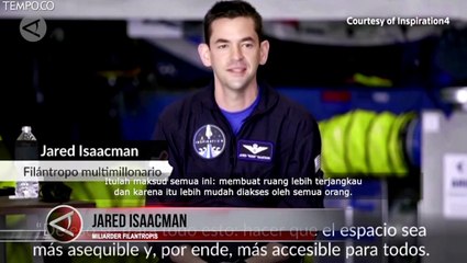SpaceX Umumkan Kru Sipil Penuh Pertama