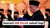 Saarani daripada BN sekali lagi dilantik MB Perak