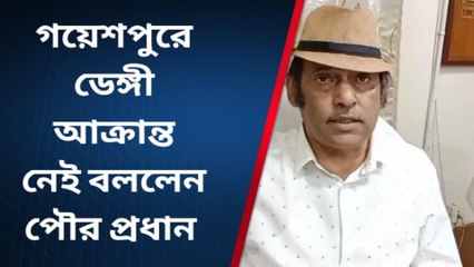 নদীয়াঃ গয়েশপুরে ডেঙ্গি আক্রান্ত নেই , জানালেন পৌরপ্রধান