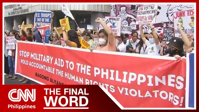 Groups protest U.S. VP Harris' visit to PH