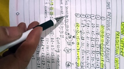 Oman lottery prediction