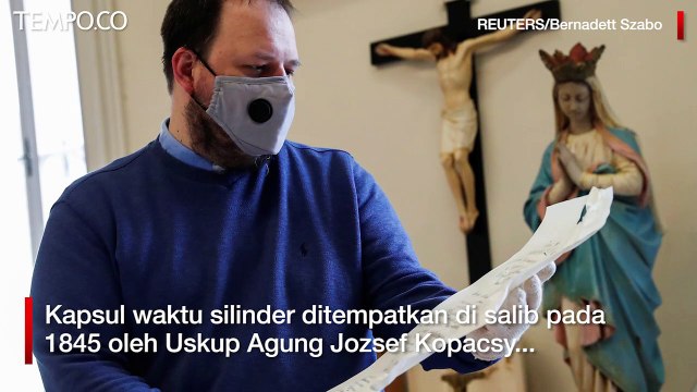 Kapsul Waktu Berusia 176 Tahun Ditemukan di Katedral Tua Hungaria