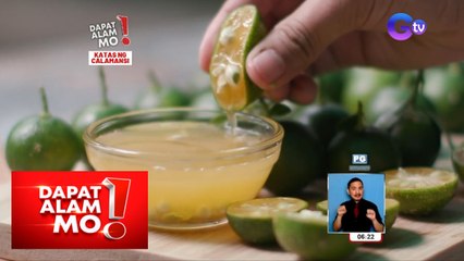 Katas ng calamansi, ano-ano ang mga benepisyo? | Dapat Alam Mo!