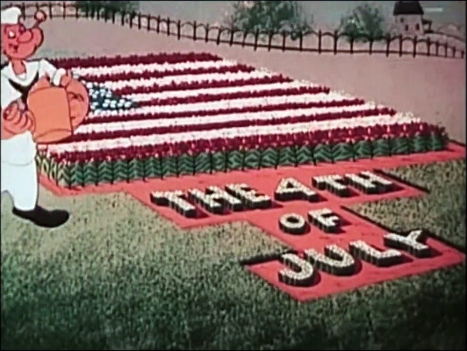 popeye the sailor -patriotic Popeye