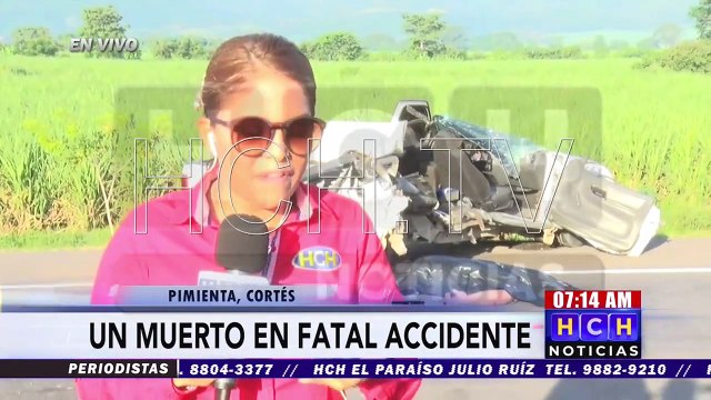 ¡Tres muertos y dos heridos! deja estrepitoso accidente vehicular en Villanueva, Cortés