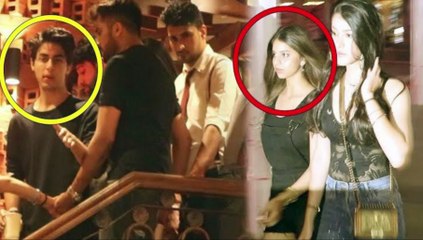 Shahrukh Khan's Daughter Suhana CAUGHT With Chunky Pandey's Nephew Ahaan Pandey  l bollywood news