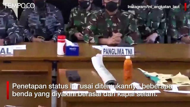 Pelumas Periskop hingga Alas Salat Jadi Petunjuk KRI Nanggala 402 Tenggelam