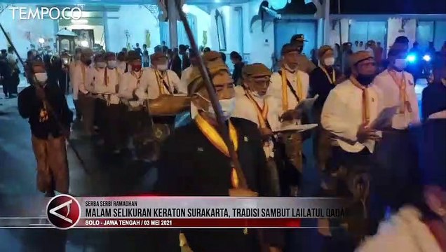 Sambut Lailatul Qadar, Keraton Surakarta Gelar Tradisi Malam Selikuran