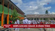 Gempa Bermagnitudo 5,6 Guncang Cianjur, Siswa Sekolah Panik Berhamburan Keluar Kelas