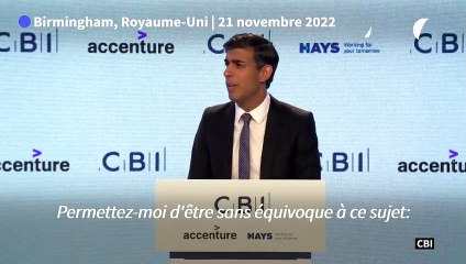 Pas de retour en arrière sur le Brexit, dit Rishi Sunak