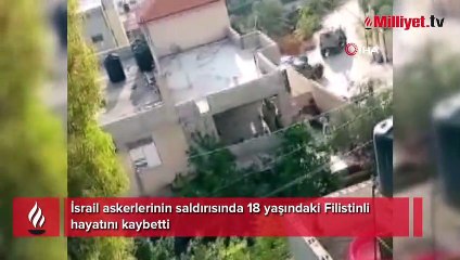 İsrail askerlerinin saldırısında 18 yaşındaki Filistinli öldü