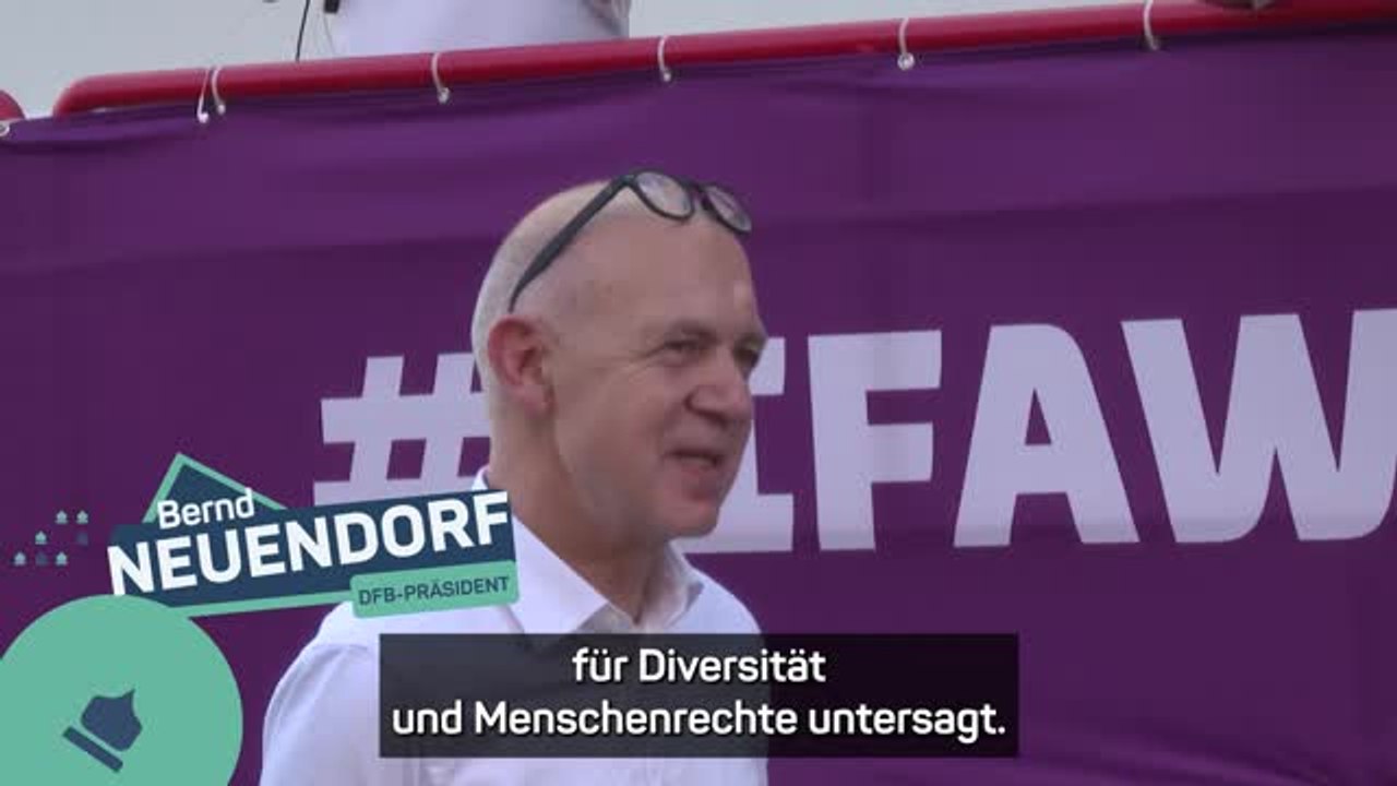 Neuendorf: FIFA-Verhalten "mehr als frustrierend"
