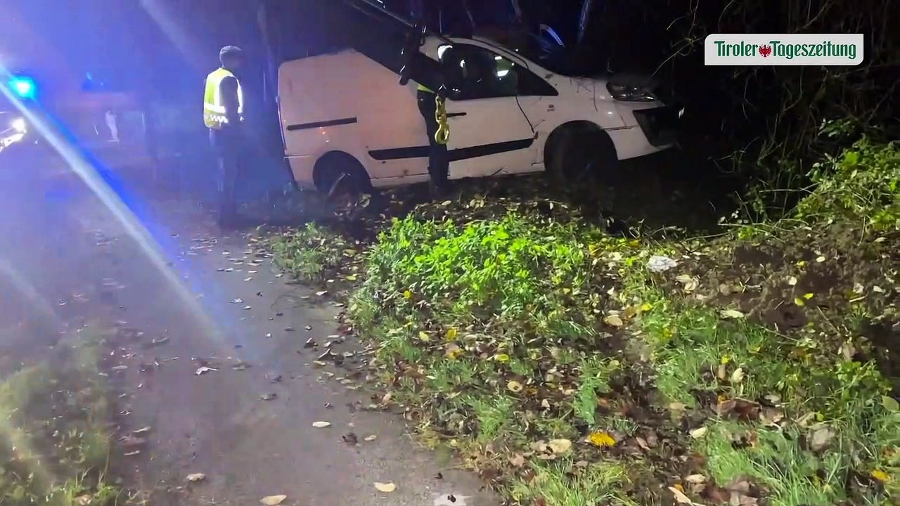 Sekundenschlaf und Alkohol: Zwei schwere Unfälle im Raum Kufstein