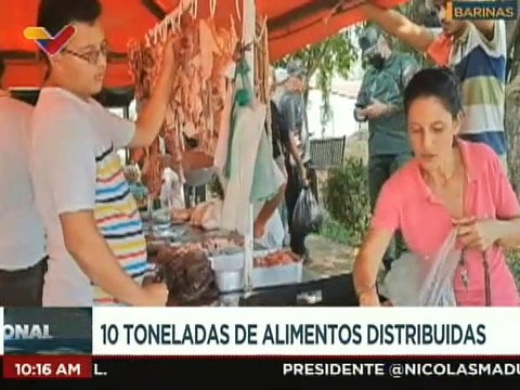 Mercal y CLAP distribuyeron combos proteicos a precios justos a familias barinesas