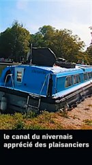 2 - de CLAMECY à AUXERRE par le canal du nivernais  nièvre BOURGOGNE FRANCHE-COMTÉ