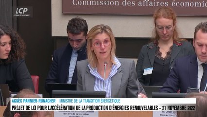 Projet de loi relatif à l’accélération de la production d’énergies renouvelables - 21/11/2022