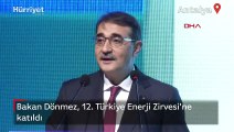 Bakan Dönmez, 12. Türkiye Enerji Zirvesi'ne katıldı