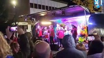 Crawley Christmas Tree lights switch on