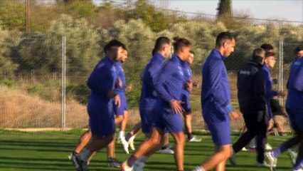 ΠΑΣ Λαμία: Η πρώτη προπόνηση του Σάββα Παντελίδη