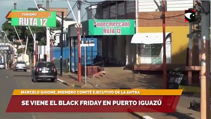 Se viene el black friday en puerto iguazú