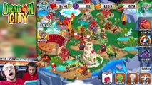 Mike & Duddy play DRAGON CITY!  Collection _ GEMS _ Battle!  (iOS FGTEEV Gameplay)
