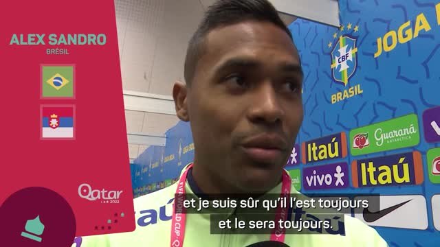 Brésil - Alex Sandro défend Cristiano Ronaldo