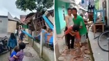 Un séisme en Indonésie fait au moins 162 morts et des centaines de blessés