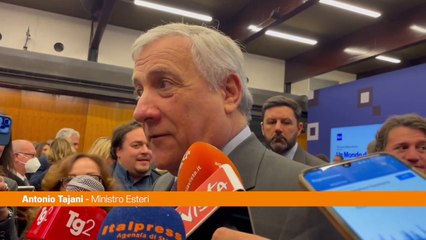 Tajani "C'è voglia di italianità all'estero"