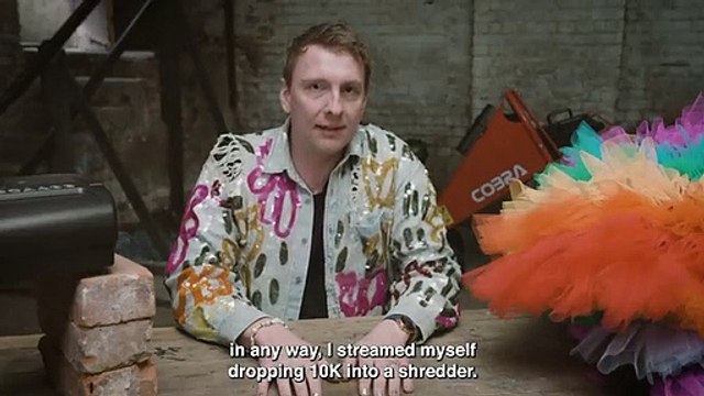 Joe Lycett explains £10,000 money shredding stunt