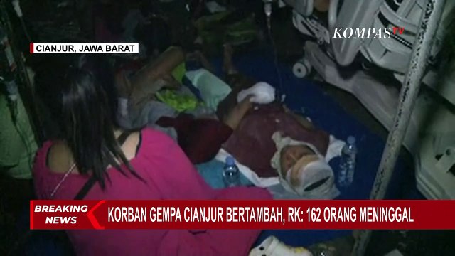 Ridwan Kamil Update Terbaru Jumlah Korban Gempa Cianjur, Sentuh Angka 162 Orang