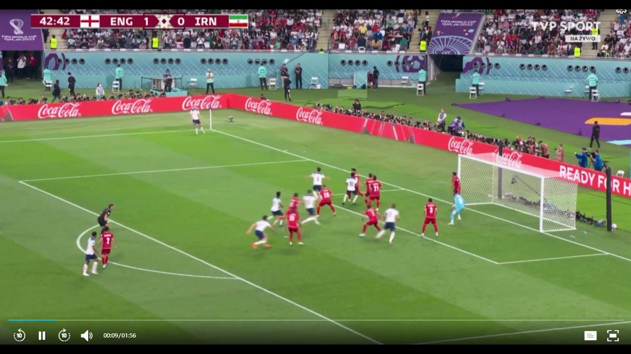 Anglia - Iran 6:2 [Bramki](2022)