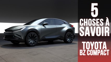 Toyota bZ Compact, 5 choses à savoir sur le futur C-HR 100% électrique