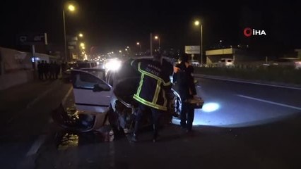 Trafikte "makas" terörü: 1 ağır yaralı
