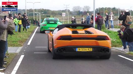 Supercars Accelerating- - F12 Novitec- Aventador SV- 675LT- TechArt Turbo S- BRABUS E63S- Vantage-