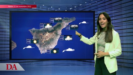 La previsión del tiempo en Canarias para el 22 de noviembre de 2022