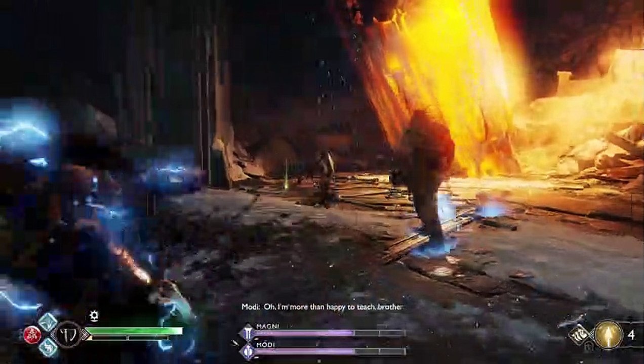 THOR LOVE & THUNDER fights his Sons! - Magni and Modi Boss Fight (PC Mod Showcase)