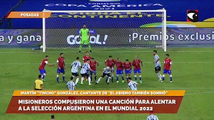 Misioneros compusieron una canción para alentar a la Selección Argentina en el mundial 2022